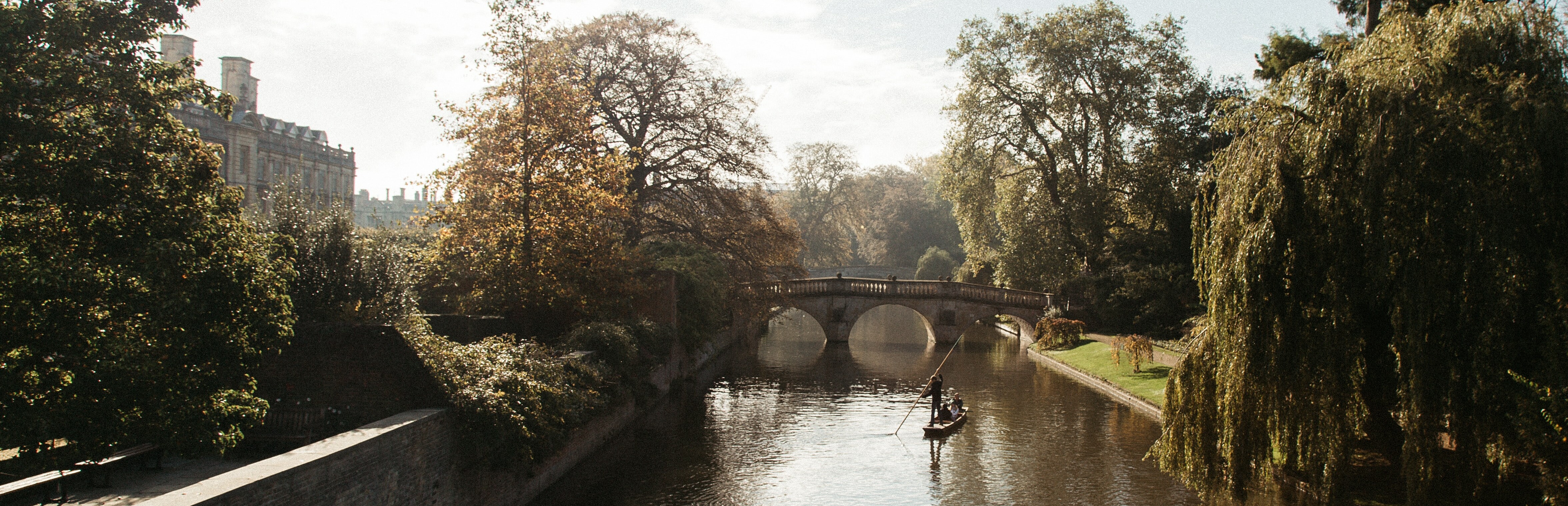 Cambridge river bridge