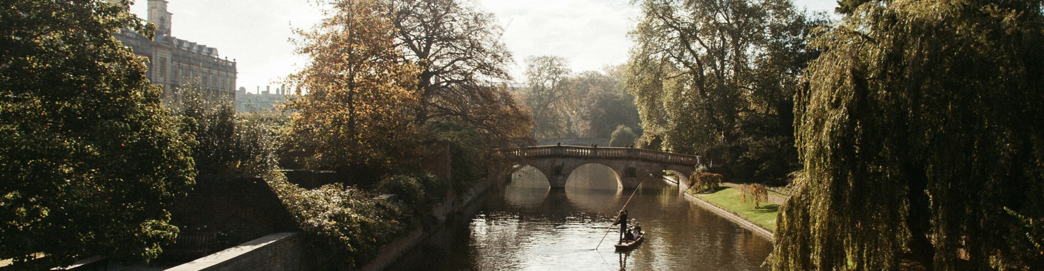 Cambridge river bridge