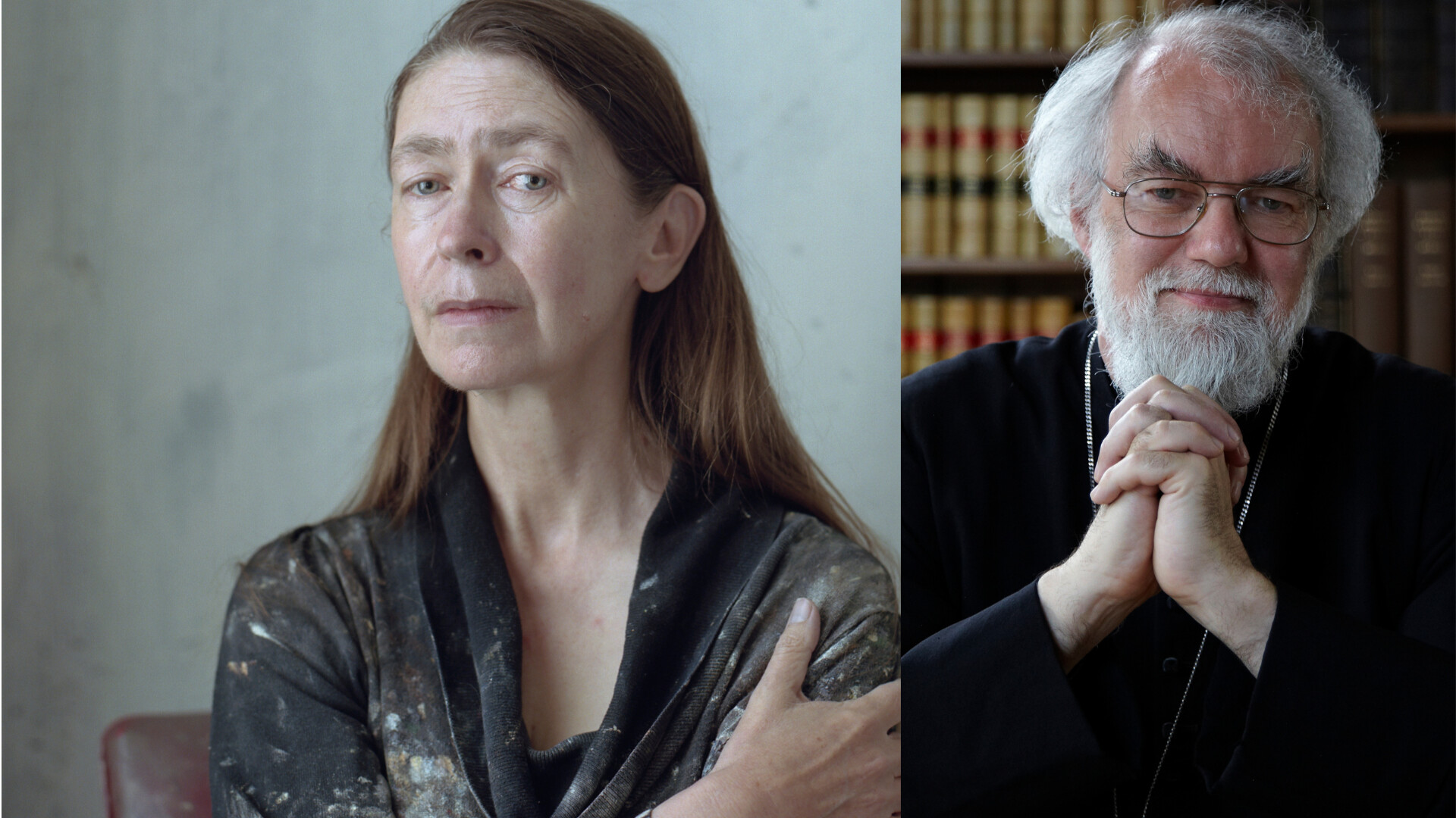 Celia Paul & Rowan Williams