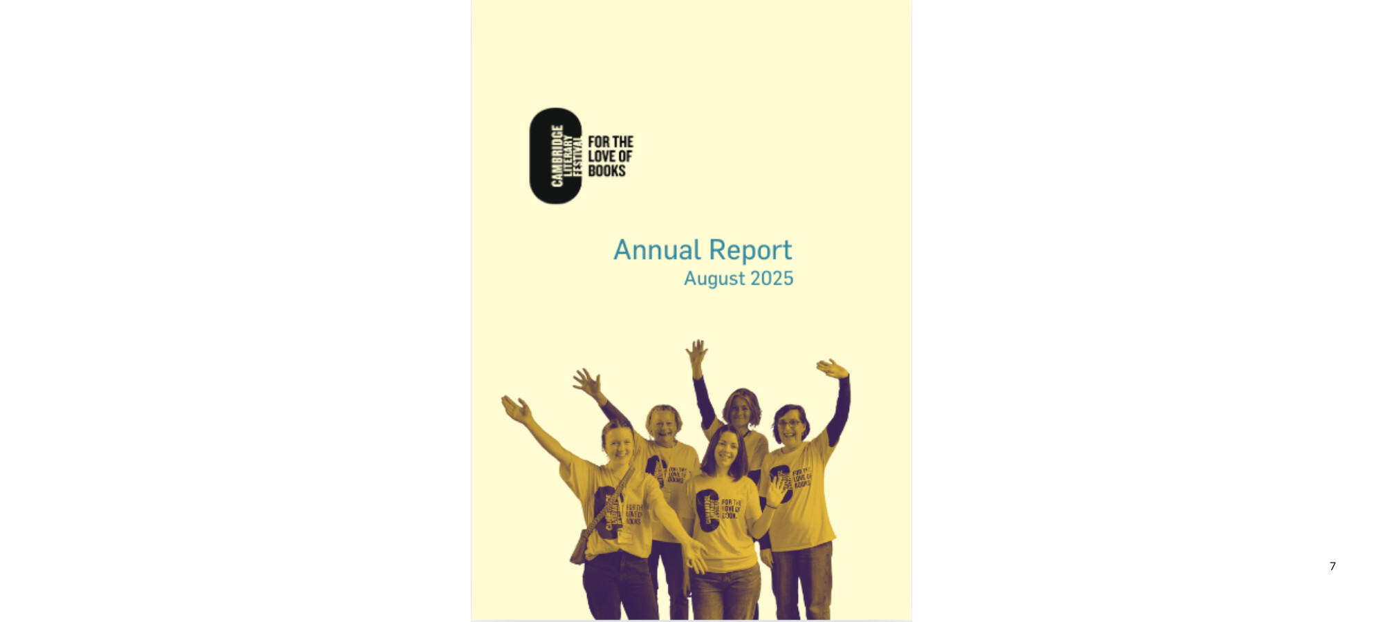 Front cover annual report 24/25