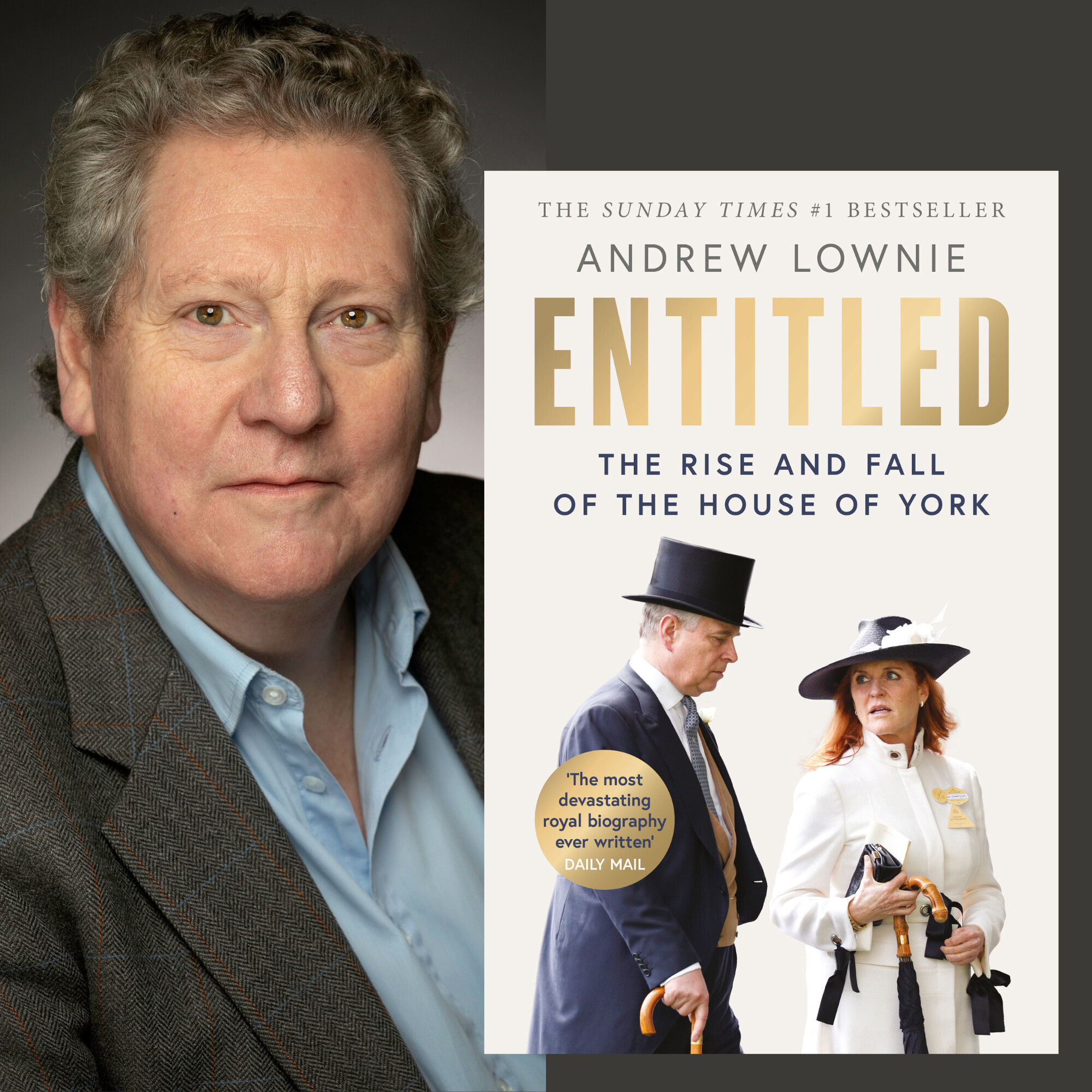 Andrew Lownie & jacket