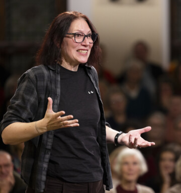 Natalie Haynes on stage