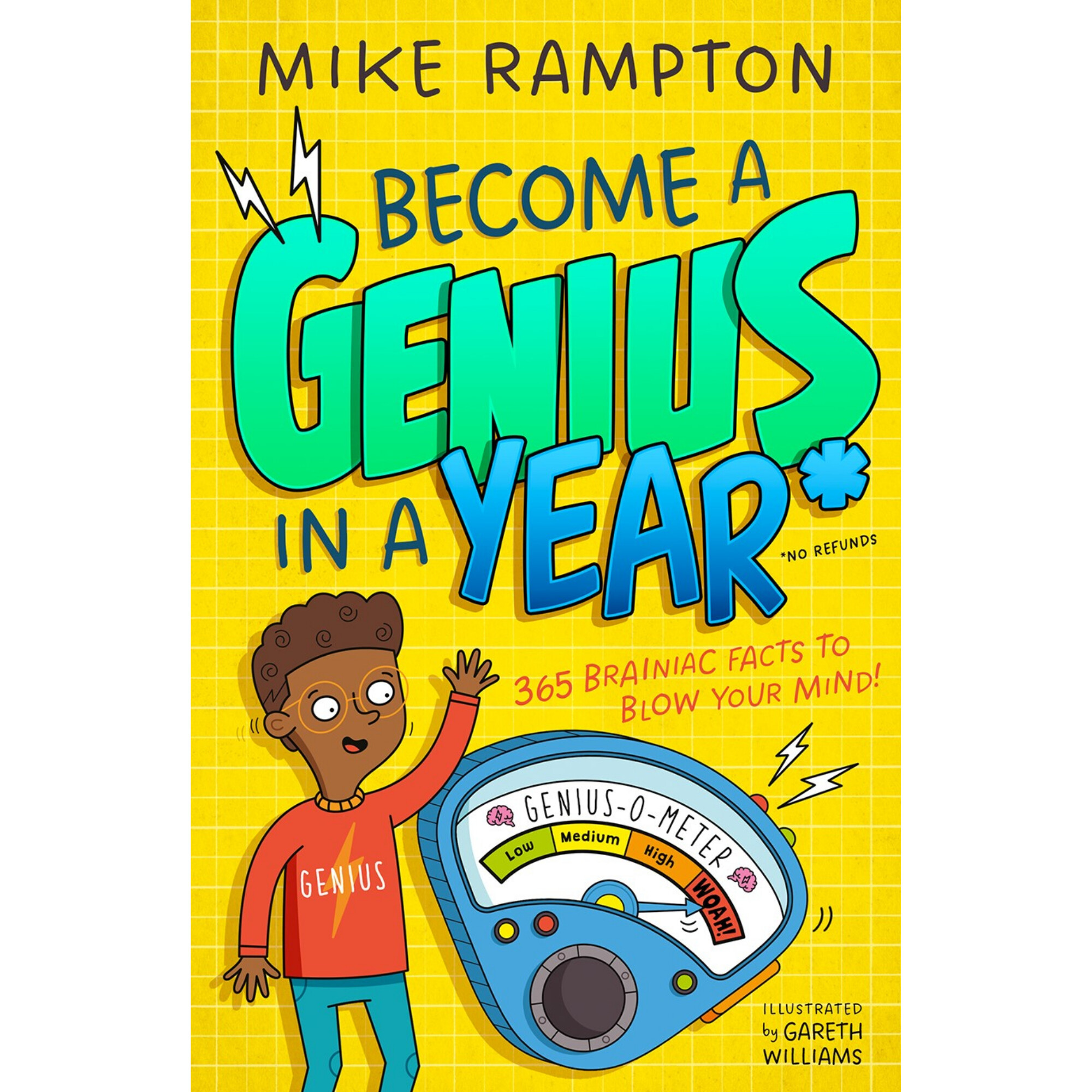 Book cover for Become a Genius in a Year