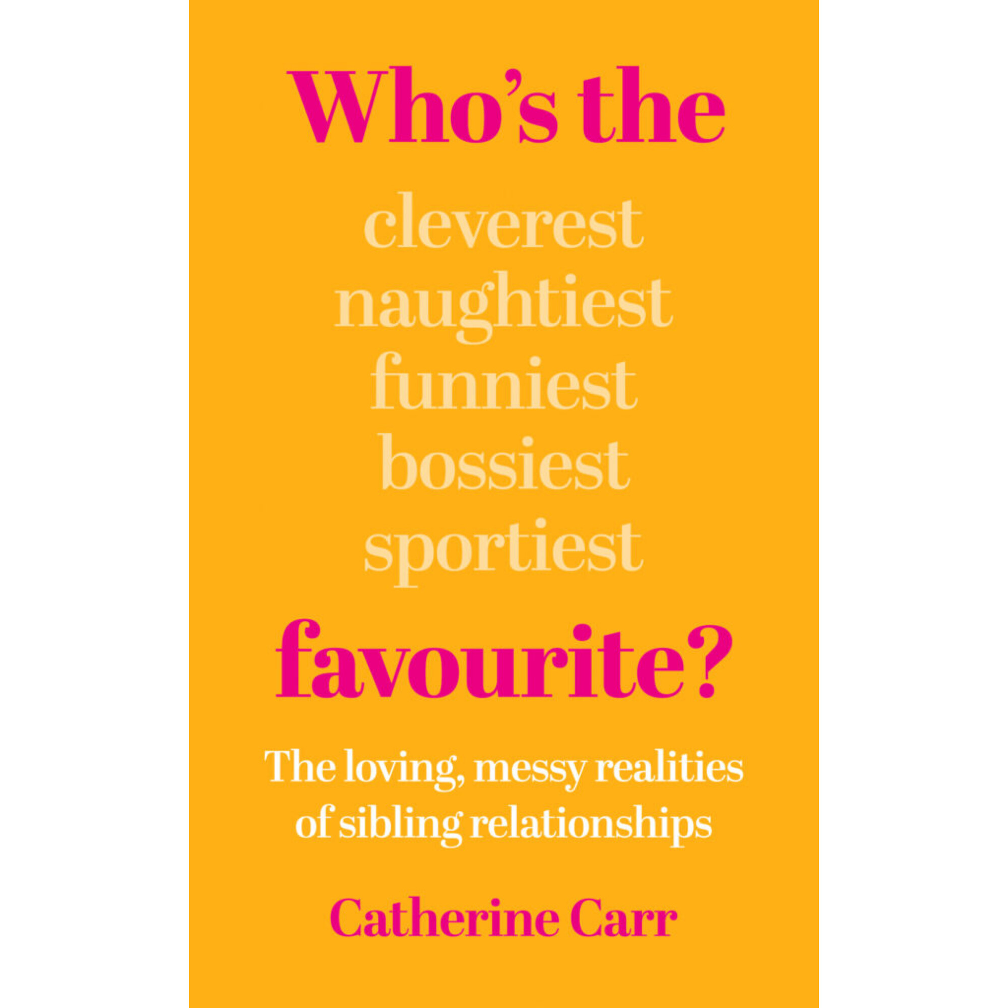 Book jacket for Who's The Favourite?