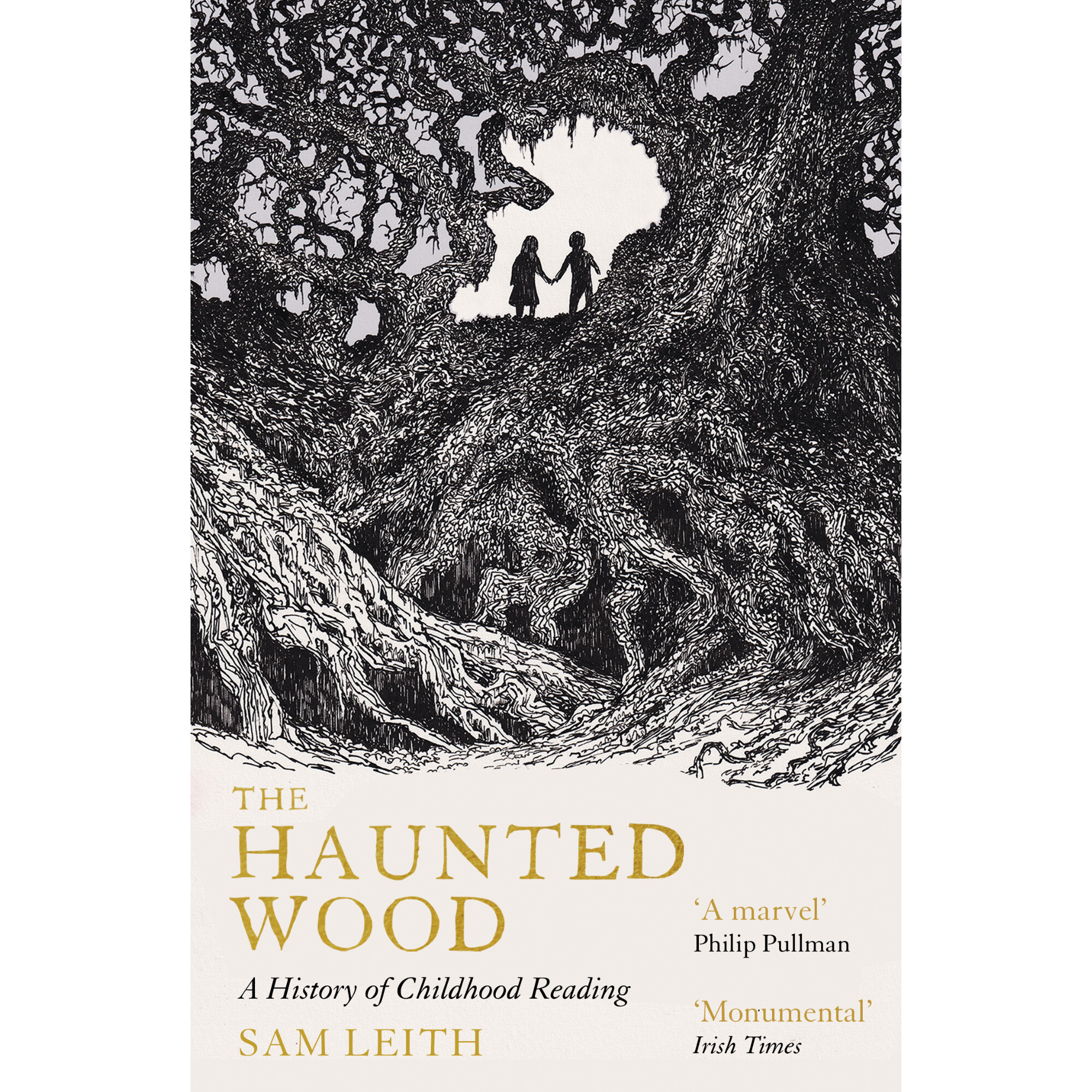 Book jacket for The Haunted Wood