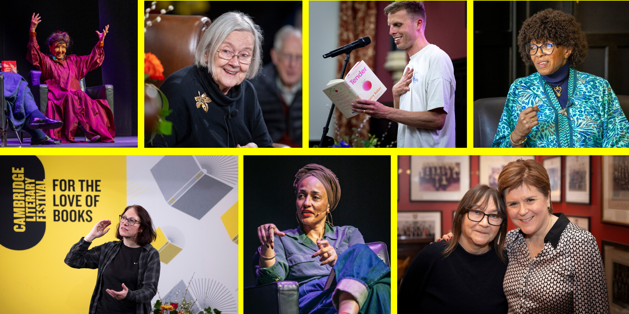 Montage of authors from Winter 2025 and Spring 2026