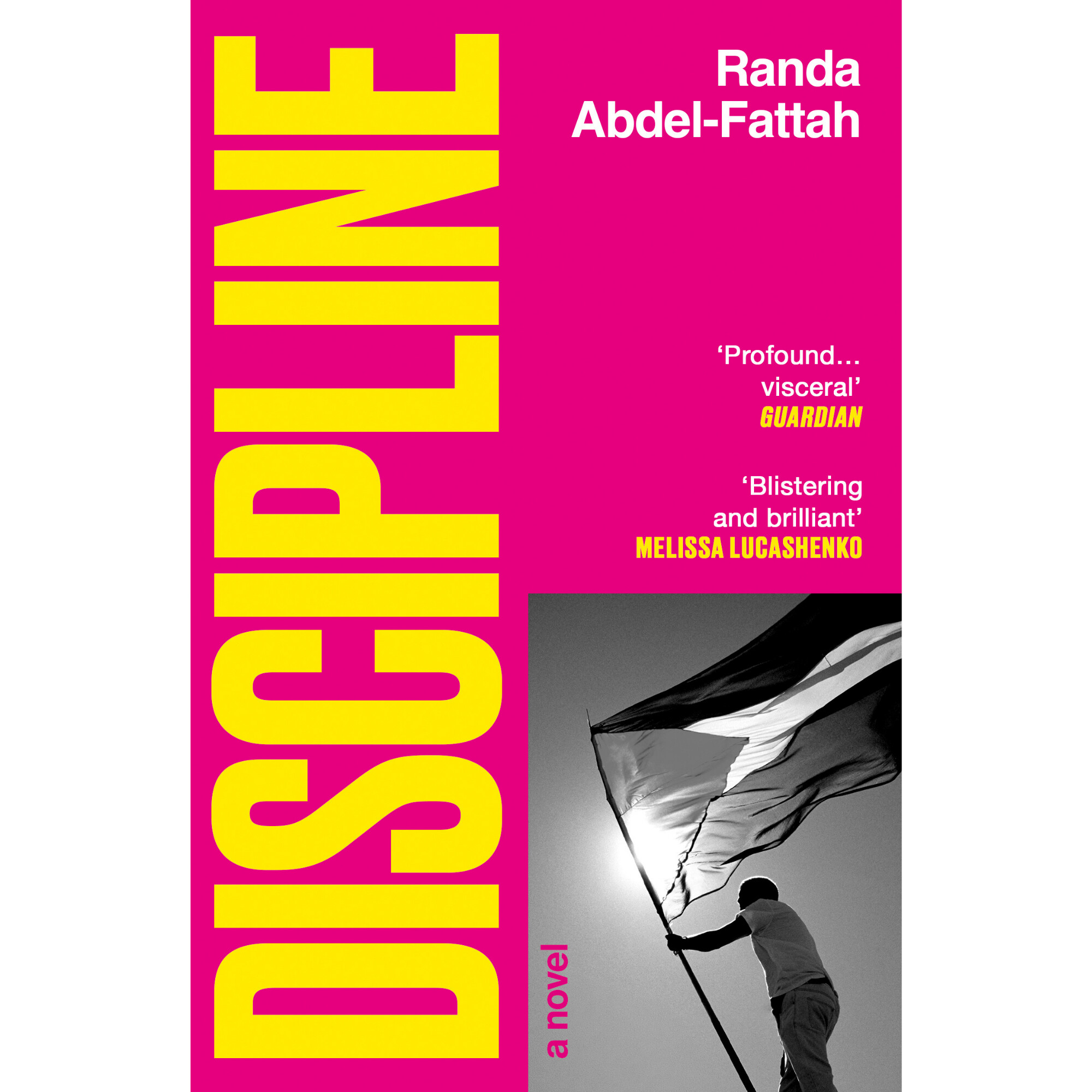 A pink book cover with a yellow title 'Discipline'.